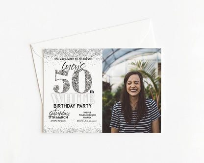 All White Party Invitation Template Add Your Photo Printable Template Bling Bling All White Birthday Editable Any Age Digital Download