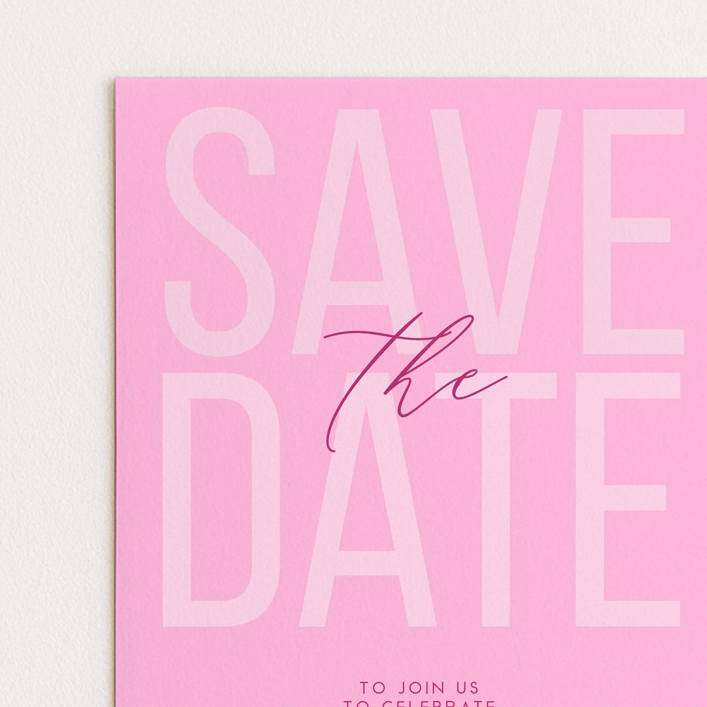 Editable Birthday Save the Date, Editable Pink Women's Adult Invitation Template, Save the Date Printable Template