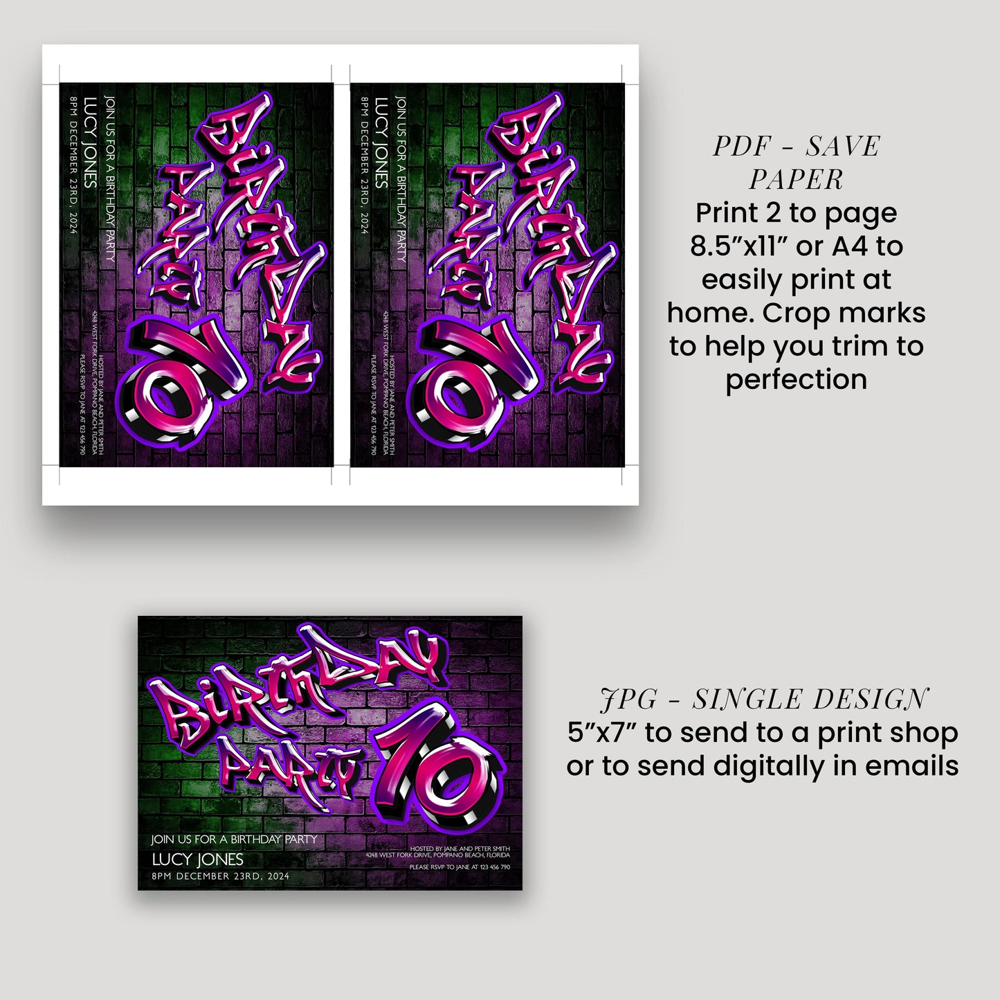 Birthday Party Invitation