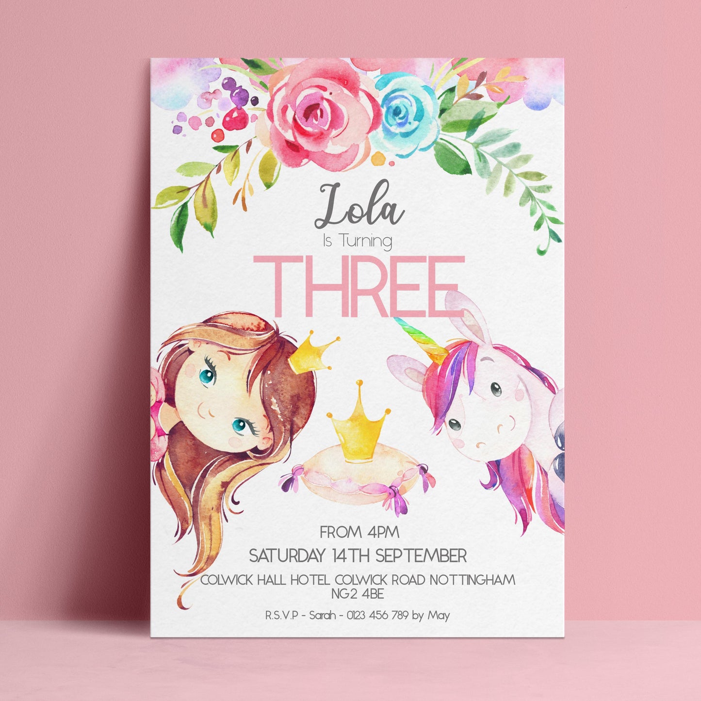 Lola is turning three