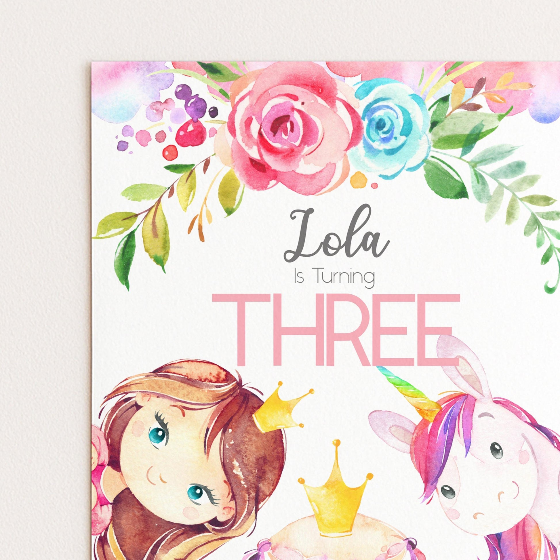 Lola is turning three