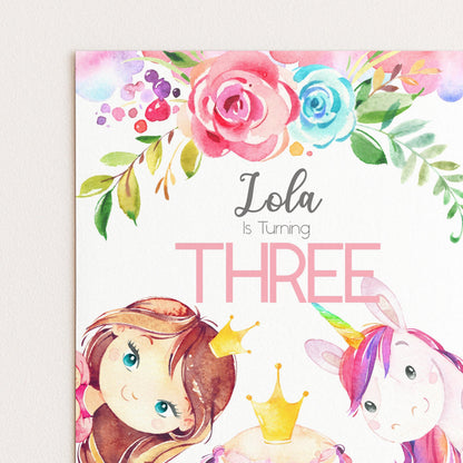 Lola is turning three