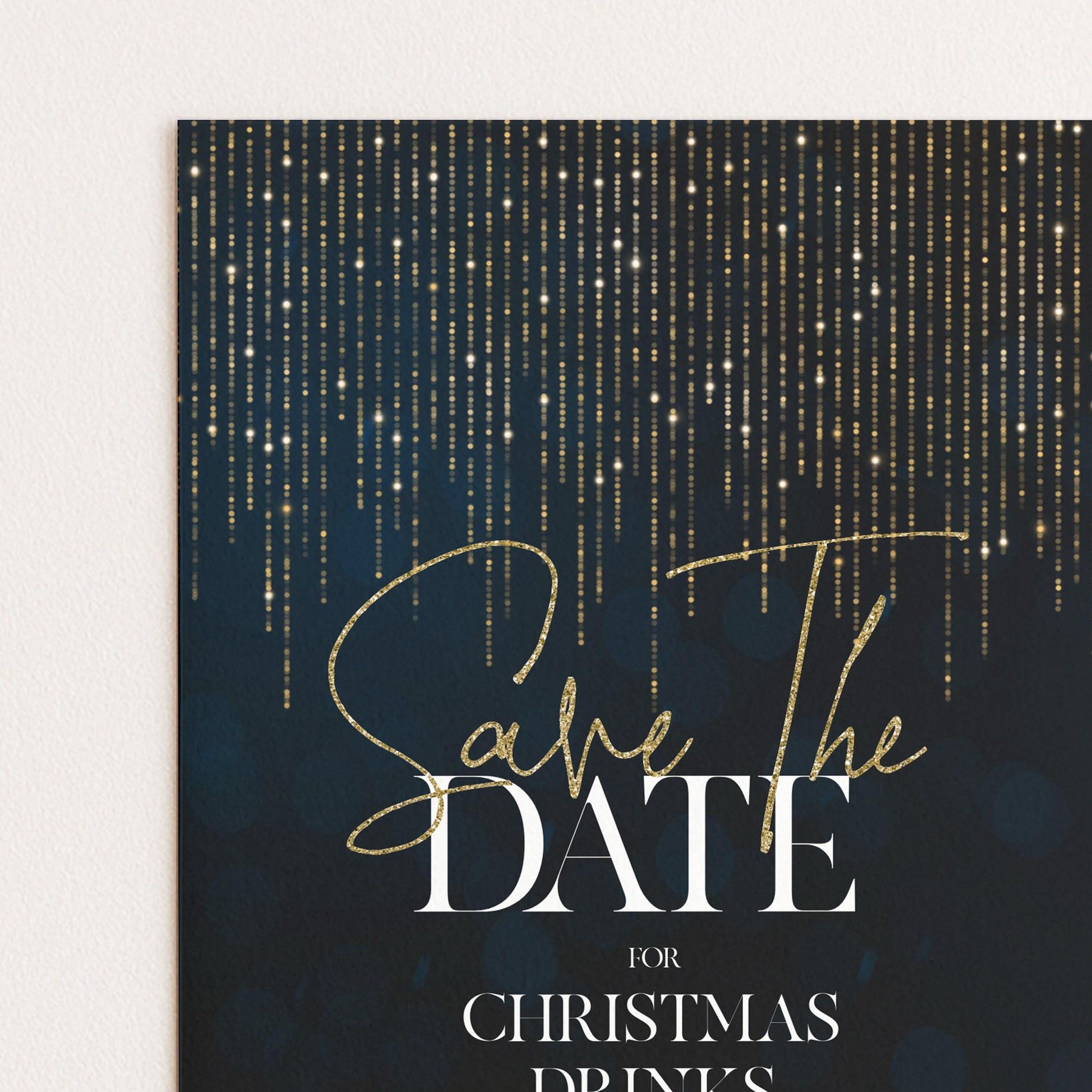 Save the DATE for Christmas Drinks