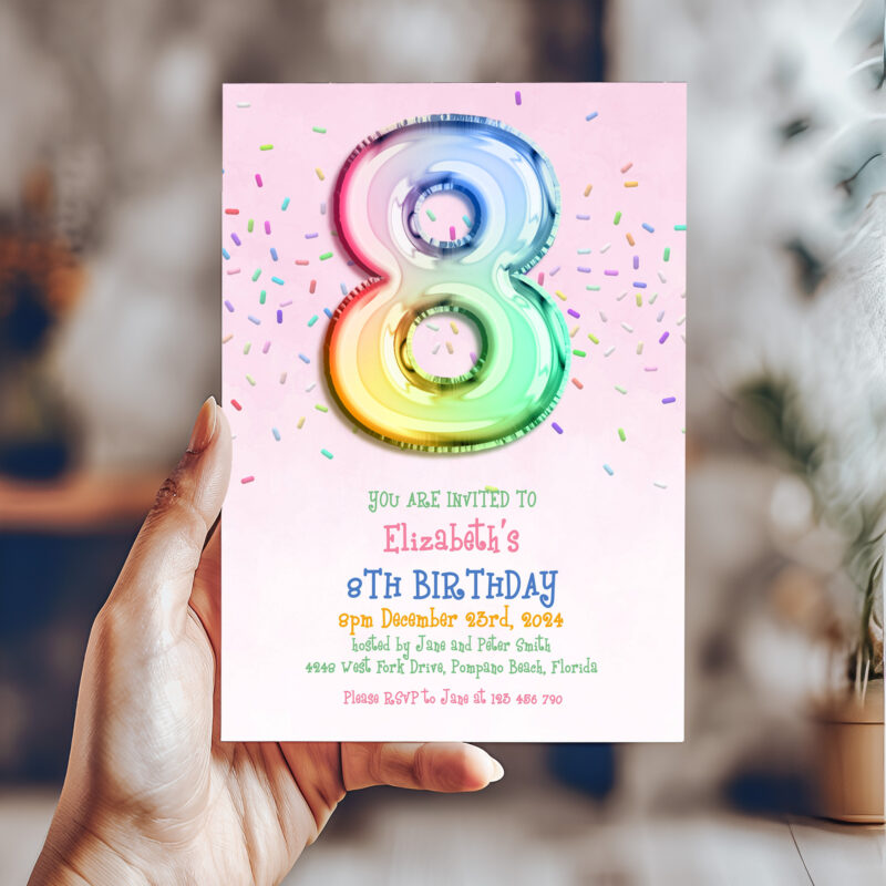 th birthday invitation