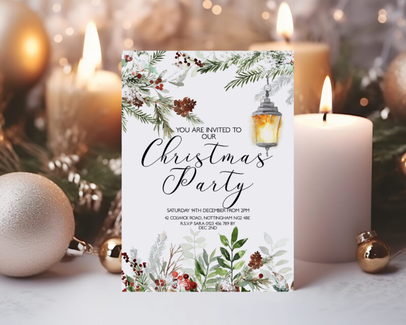 Christmas Party Invitation