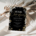 christmas drinks invite