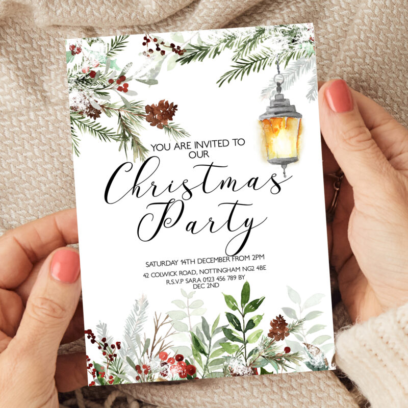 christmas invitation