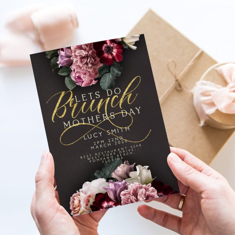 Mothers Day Brunch Invitation