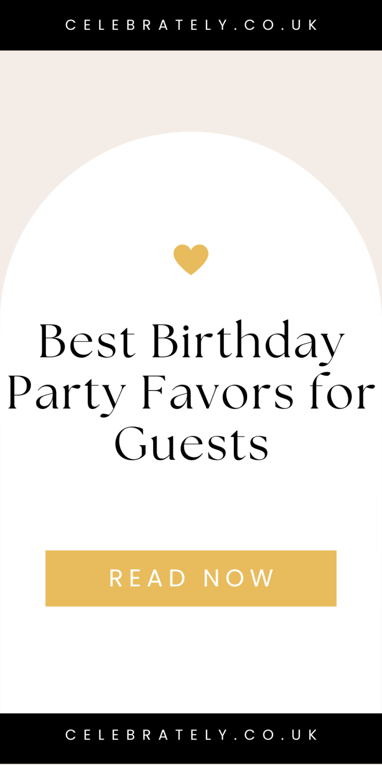 best birthday party favors for guests