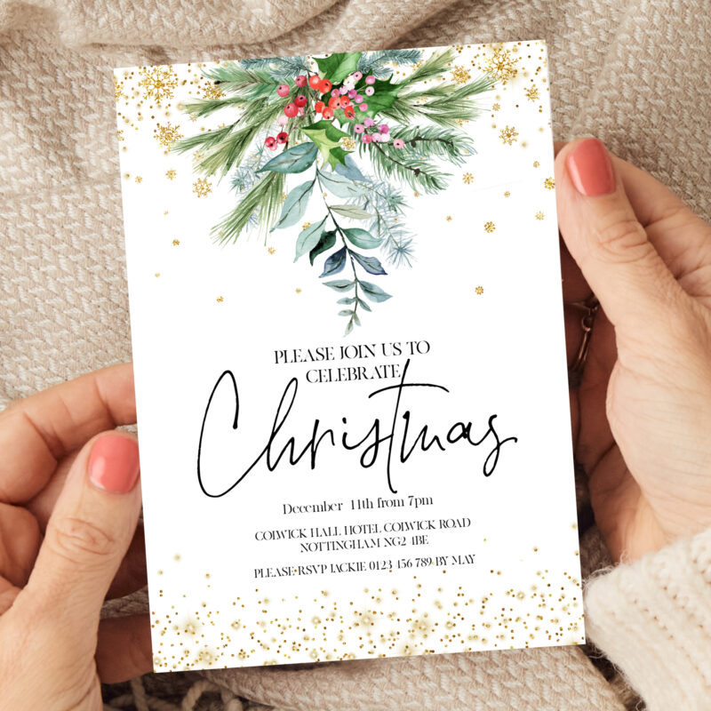 Christmas Invitation 3