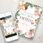 Fairy Birthday Invitation 7
