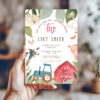 Farm 2nd Birthday Invitation 14