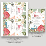 Farm 5th Birthday Invitation 8