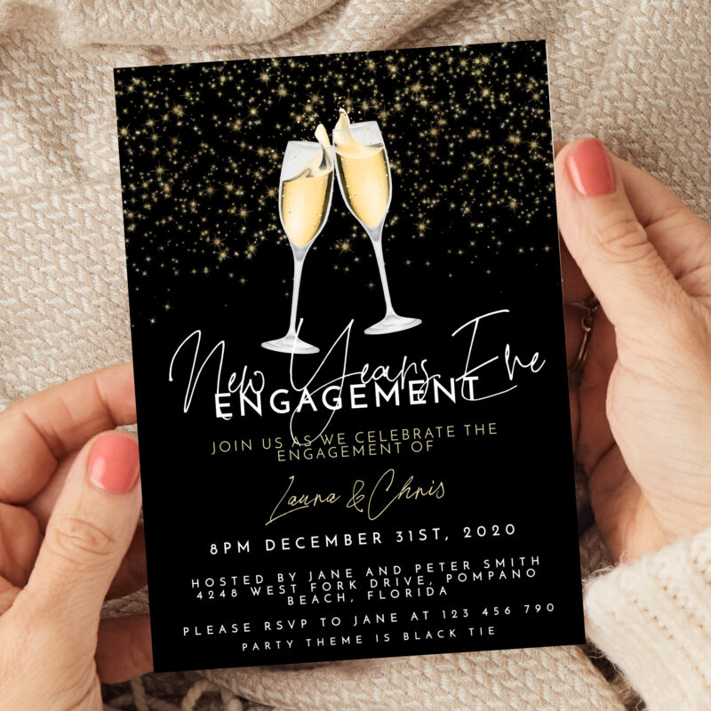 New Years Engagement Invitation 6