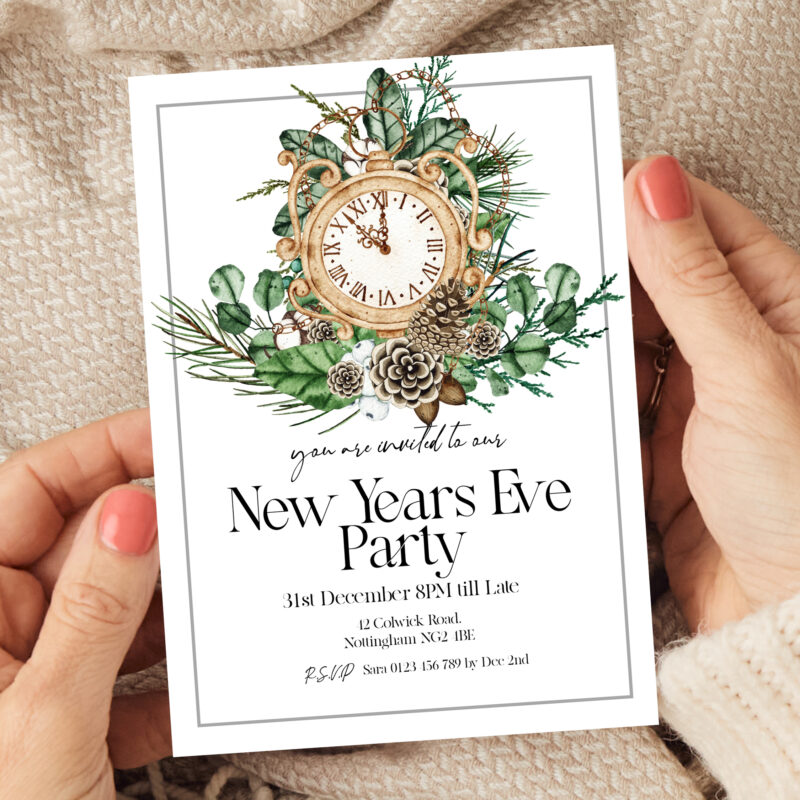 New Years Party Invitation 6