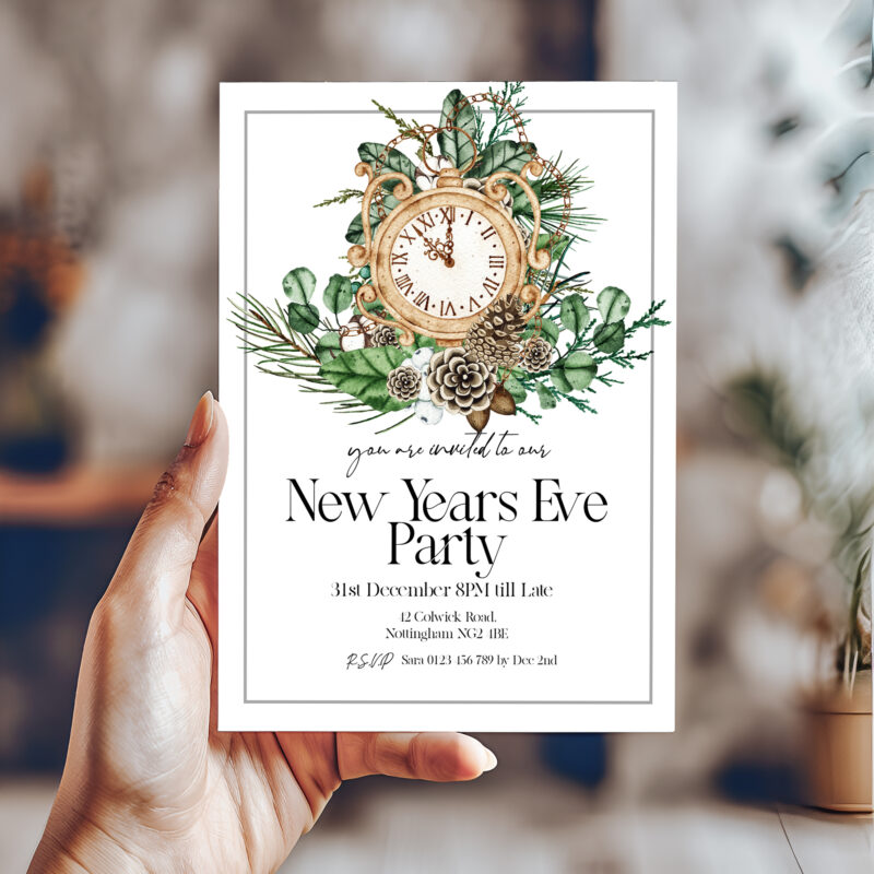 New Years Party Invitation 8