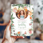 Photo Fairy Birthday Invitation 6