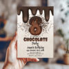 8th Birthday Chocolate Party Invitation