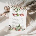christmas tea party invite