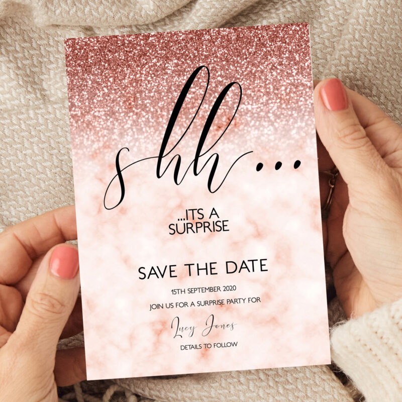 shhh save the date