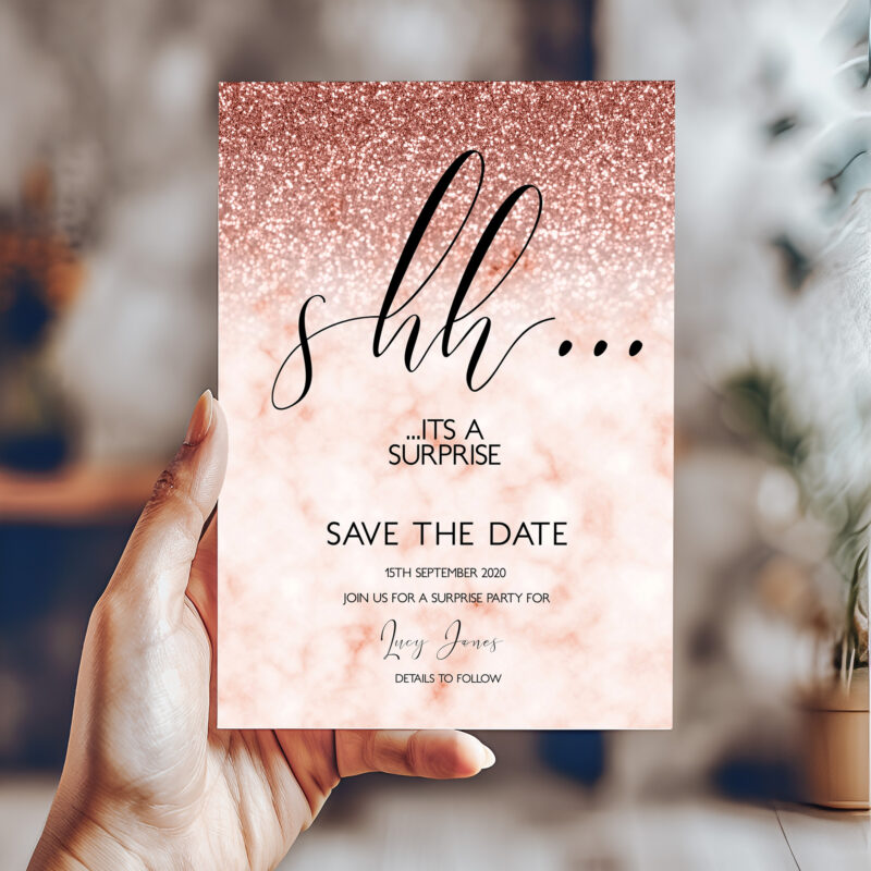 shhh save the date