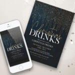 xmas drinks invite