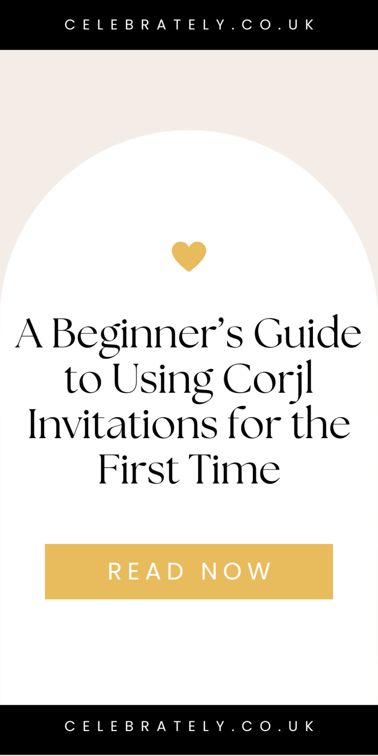 A Beginner’s Guide to Using Corjl Invitations for the First Time