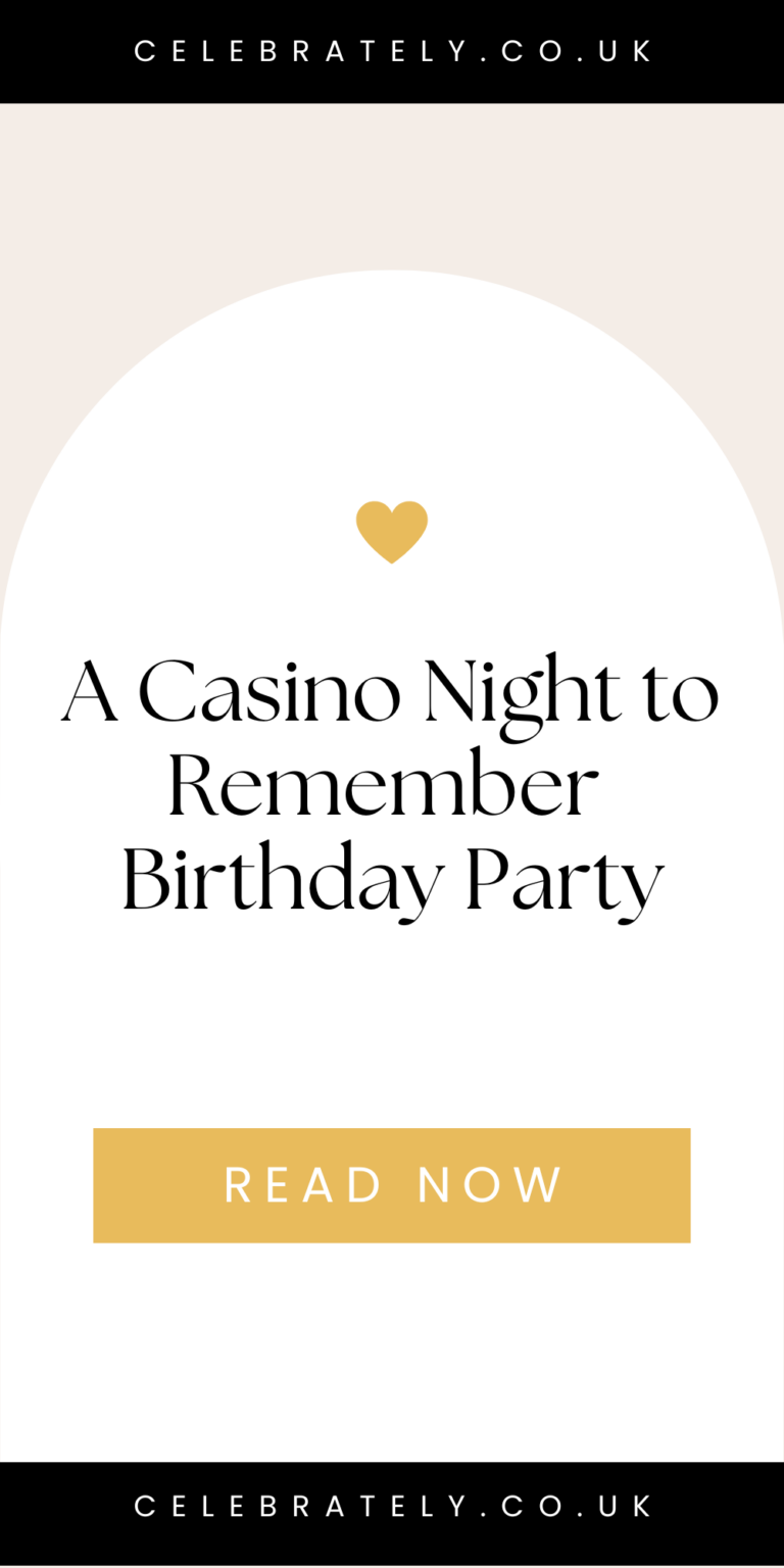 A Casino Night to Remember Birthday Party