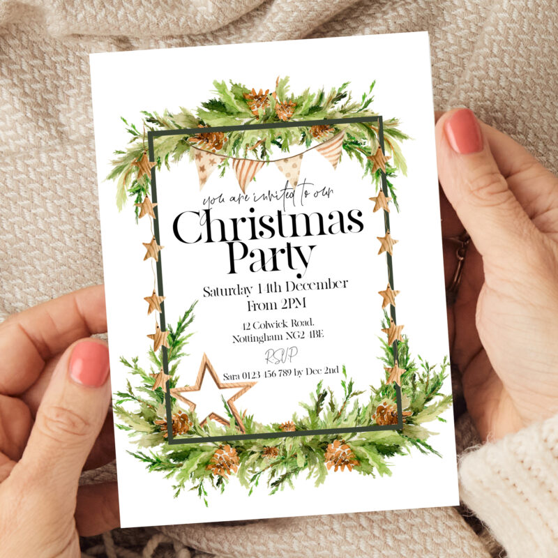 Christmas Party Invitation 6