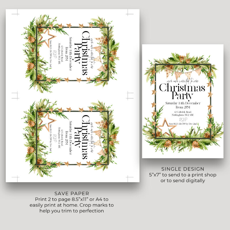 Christmas Party Invitation 9