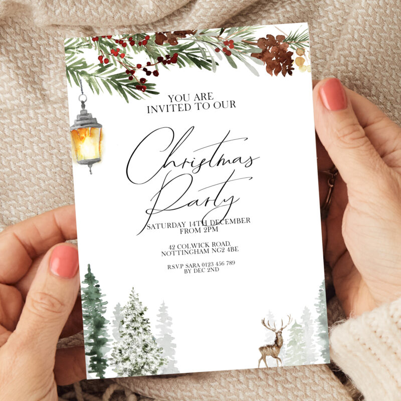 Christmas Party Invite 6