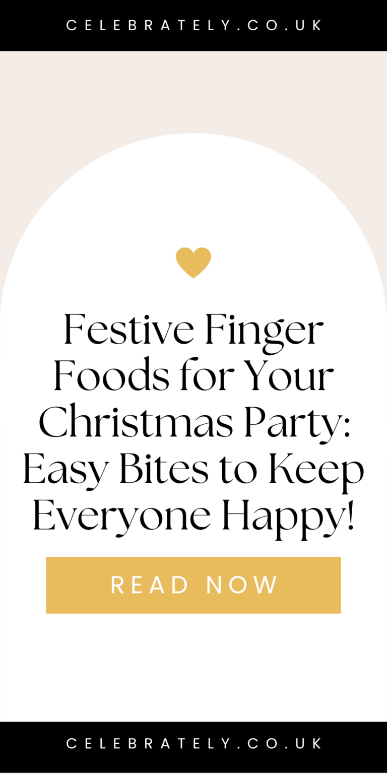 Festive Finger Foods for Your Christmas Party Easy Bites to Keep Everyone Happy!