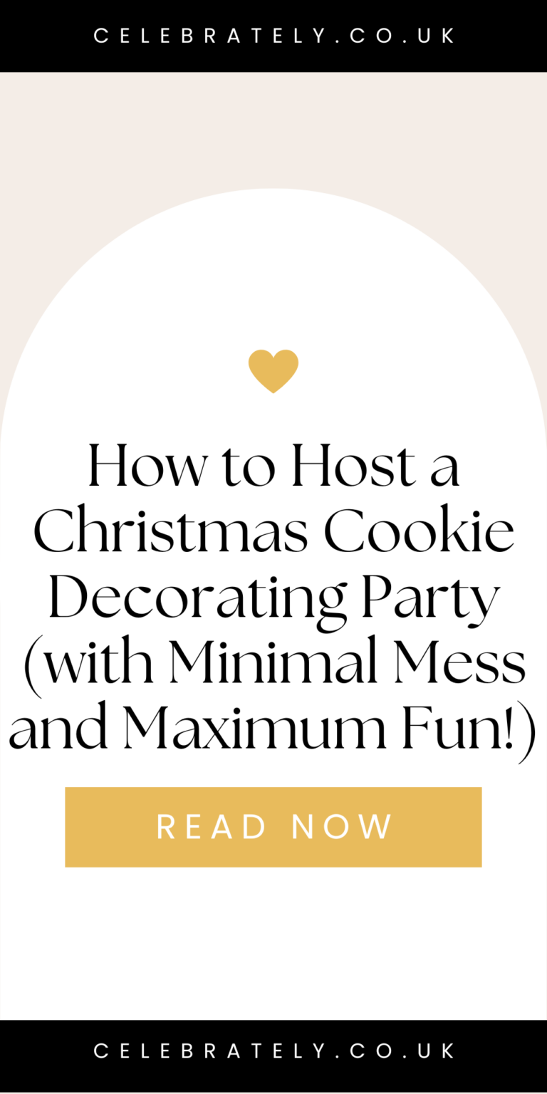 How to Host a Christmas Cookie Decorating Party (with Minimal Mess and Maximum Fun!)