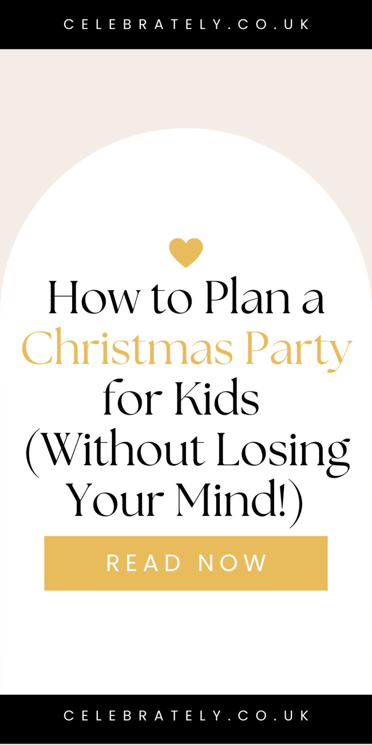 How to Plan a Christmas Party for Kids (Without Losing Your Mind!)