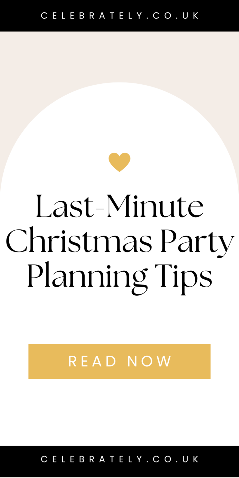 Last Minute Christmas Party Planning Tips