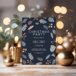 Modern Christmas Invitation 3
