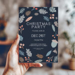 Modern Christmas Invitation 8