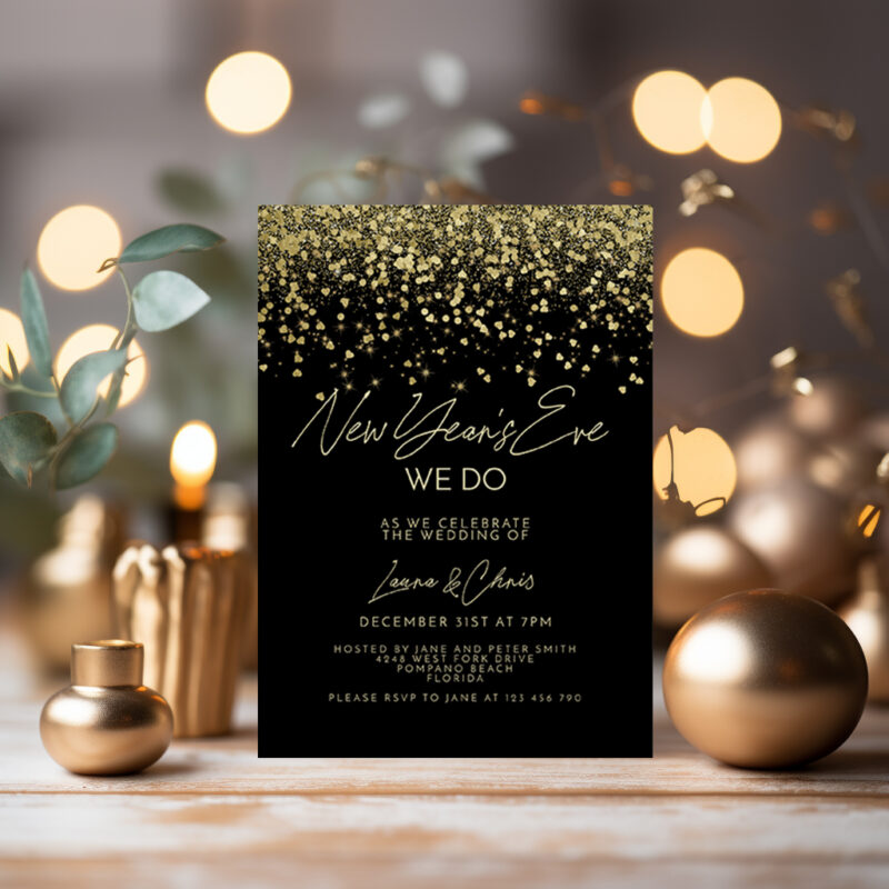 New Year We Do Invitation 3