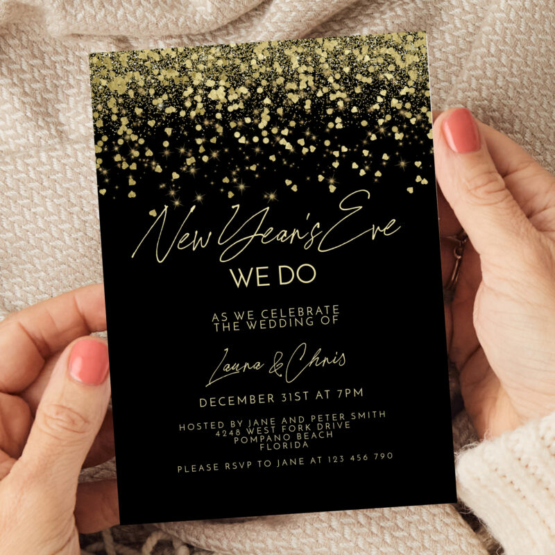 New Year We Do Invitation 6