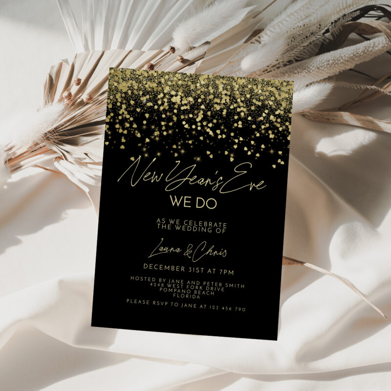 New Year We Do Invitation 7