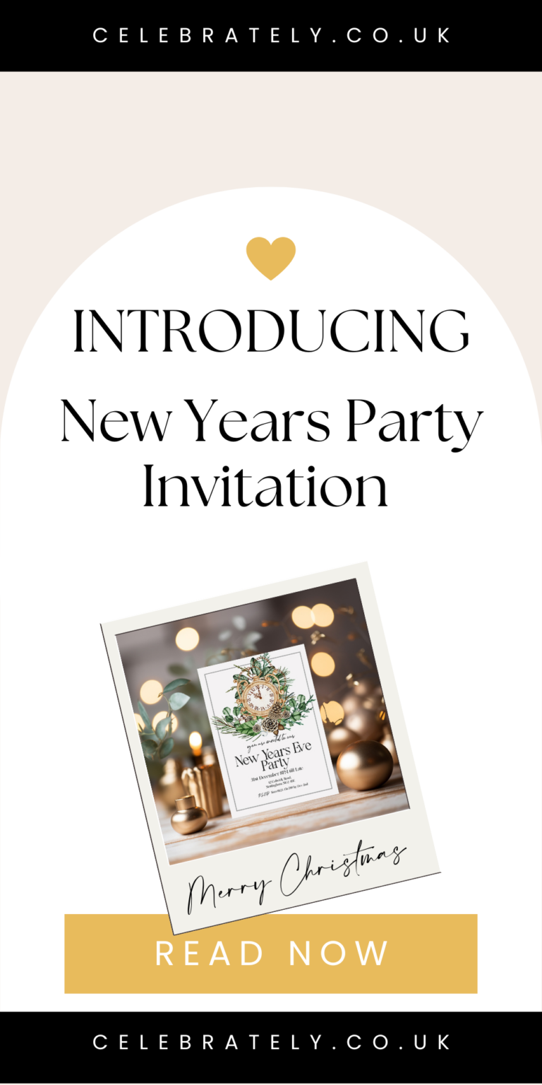 new years party invitation