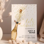 Champagne engagement white 235