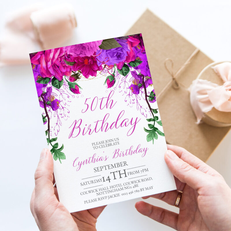Bright Birthday Invitation Birthday Invitations Bright Birthday Invitation Birthday Invitations