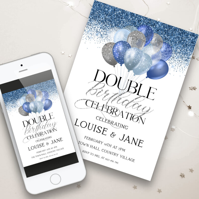 double invite blue 33