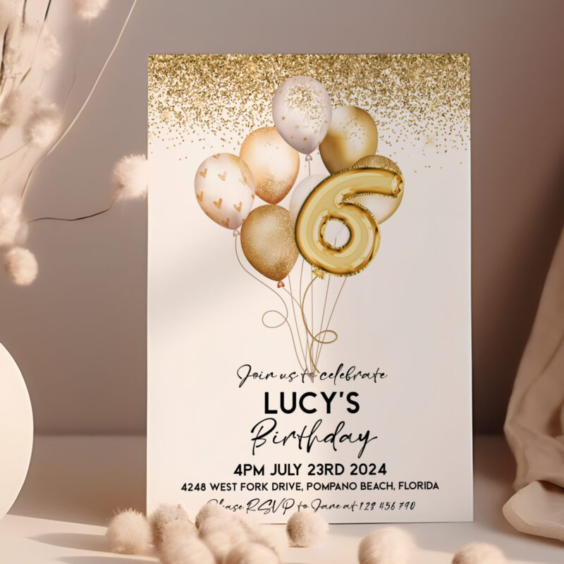 new balloons gold 6 257