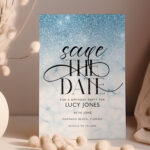 save the date blue 65