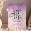 save the date purple 66