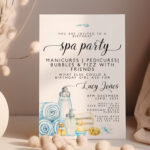 spa day invitation 264