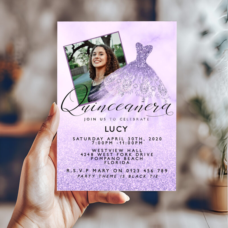 glitter quince lilac 114