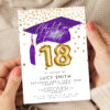 graduation 18 purple 40